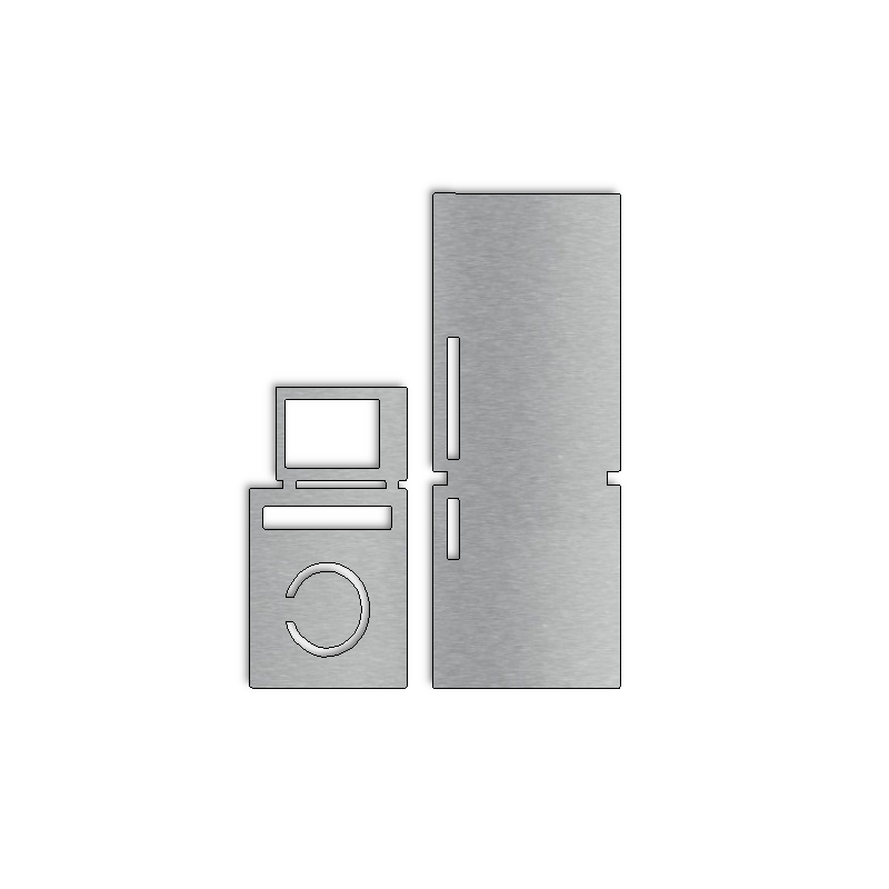 Panneau ISO 7001 avec pictogramme Entrée - PF028