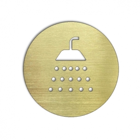 Pictogramme laiton Pommeau douche - Diam100 ou Diam150