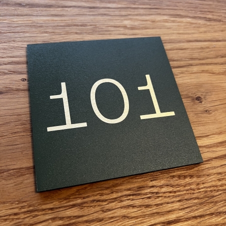 Plaque 100x100 - Signalétique des couloirs - Différents designs
