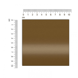 Plaque Effet bronze métallisé 100x100 - Signalétique des couloirs - Différentes gravures
