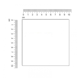 Plaque Blanc Structuré 100x100 - Signalétique des couloirs - Différentes gravures