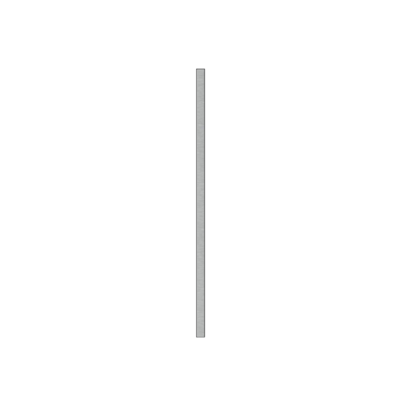 Pictogramme  barre centrale inox - 10/15/20/30cm