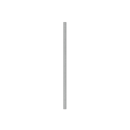Pictogramme  barre centrale inox - 10/15/20/30cm