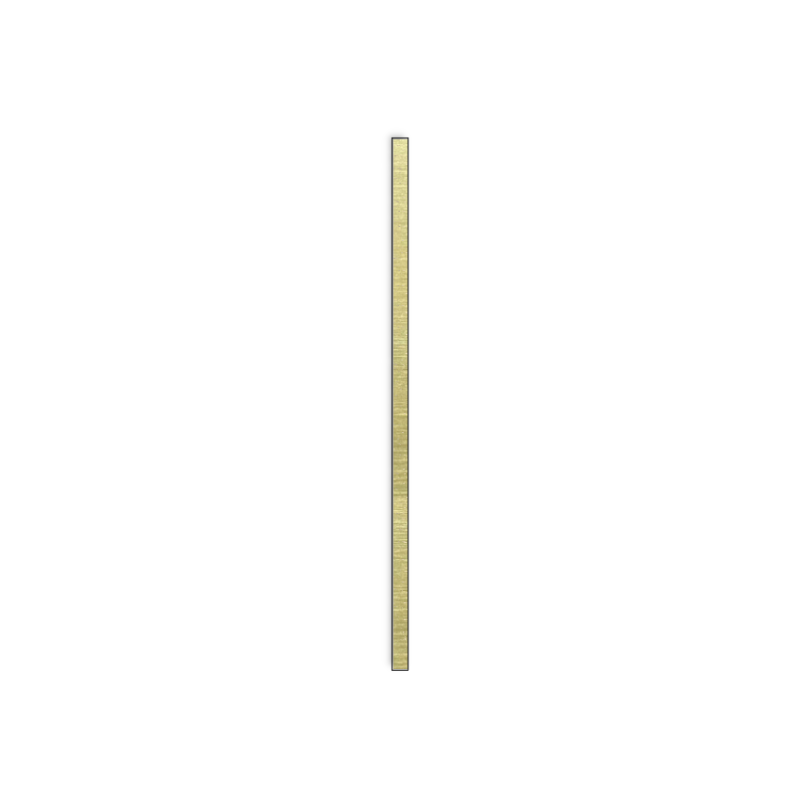 Pictogramme  barre centrale laiton - 10/15/20/30cm