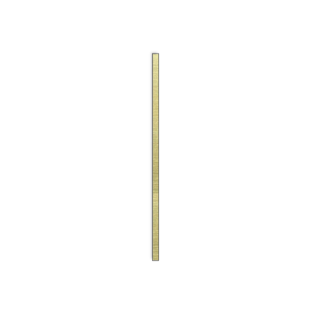 Pictogramme  barre centrale laiton - 10/15/20/30cm