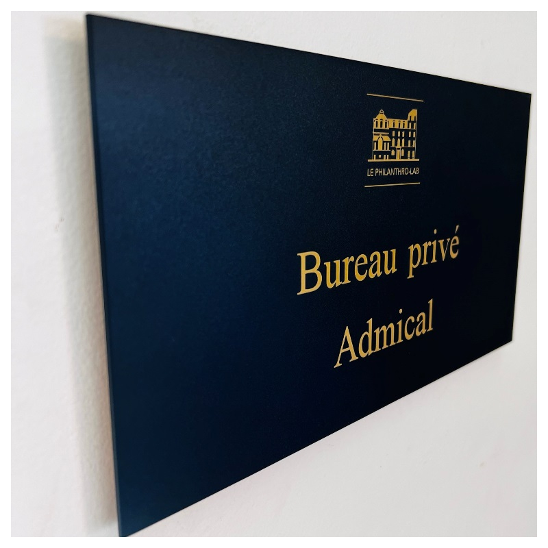 Plaque 200x250 - Signalétique des couloirs
