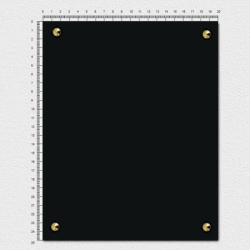 Plaque 200x250 - Signalétique des couloirs