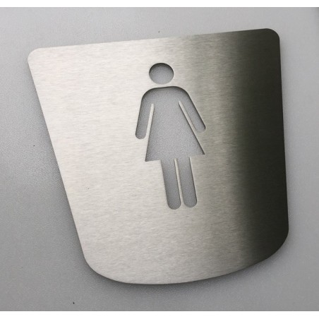 Pictogramme femme toilettes - 170x160 (FIN DE SERIE)