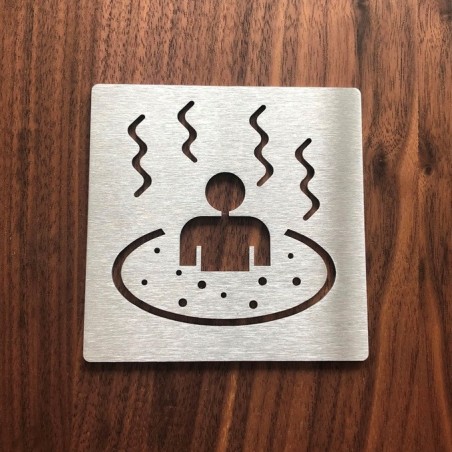 Pictogramme jacuzzi - 100x100 ou 150x150mm