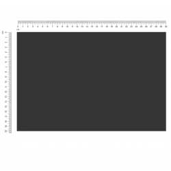 Plaque Gris Anthracite 300x200mm avec fond laiton brossé - Texte évidé dans la matière