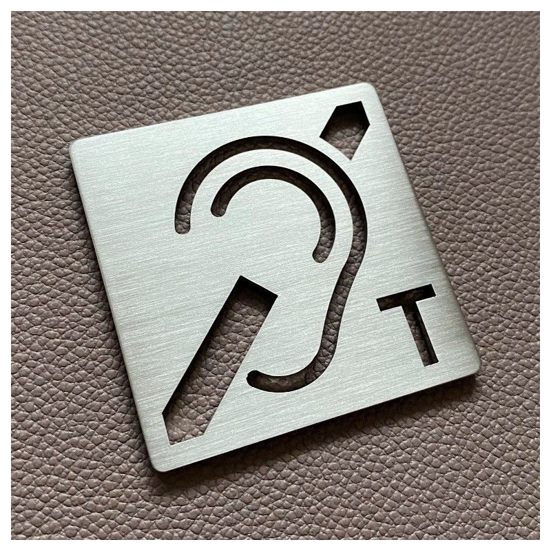 Pictogramme Boucle magnétique malentendants - 100x100 ou 150x150