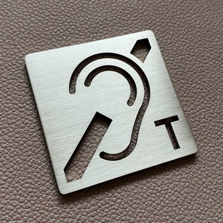 Pictogramme Boucle magnétique malentendants - 100x100 ou 150x150