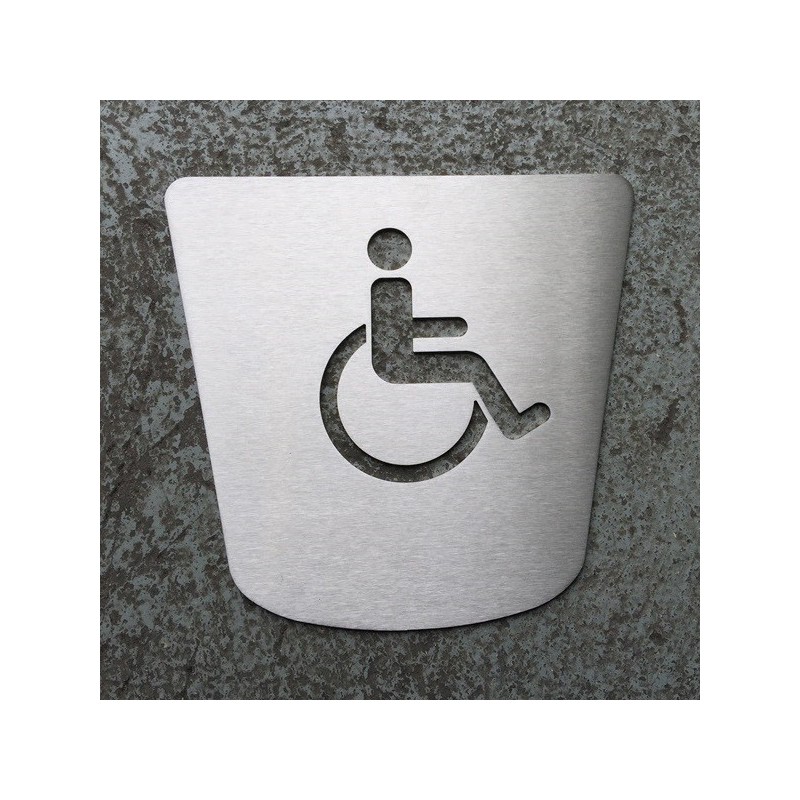 Pictogramme PMR toilettes - 170x160