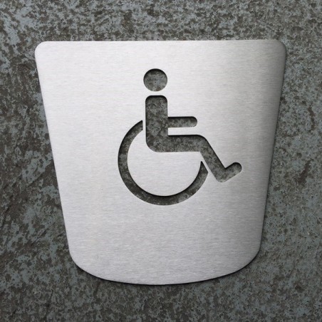 Pictogramme PMR toilettes - 170x160