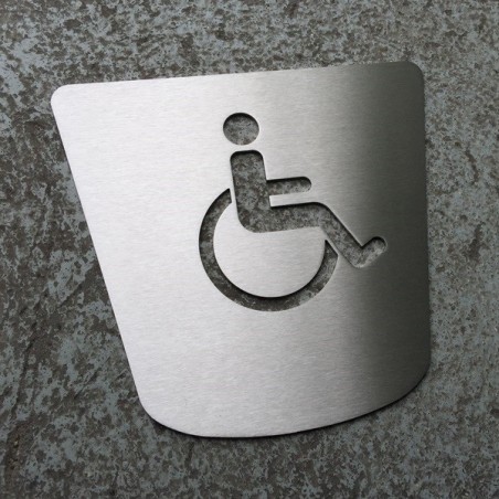 Pictogramme PMR toilettes - 170x160