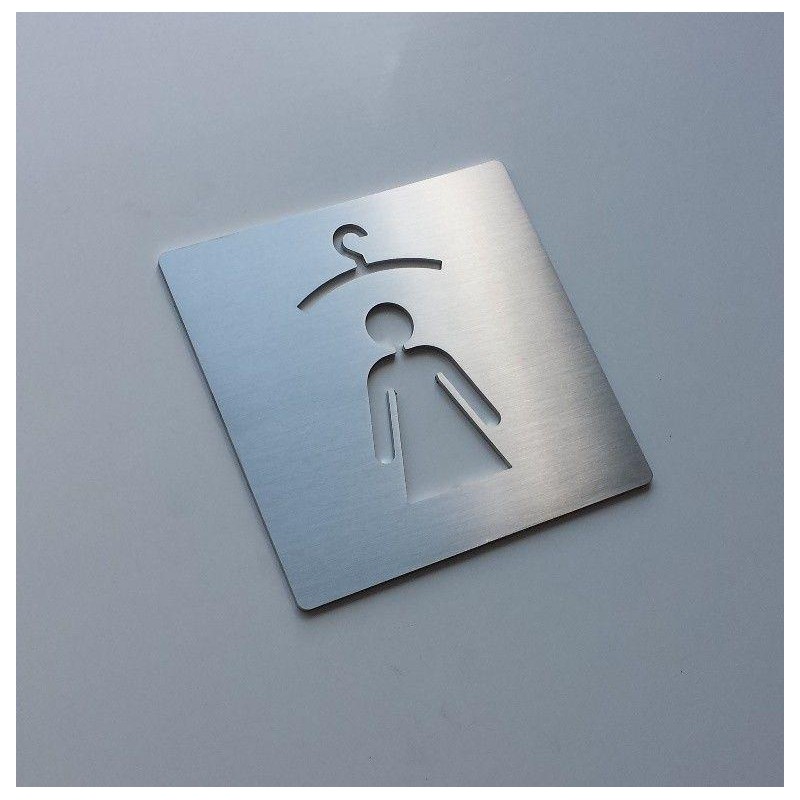 Pictogramme vestiaire femme