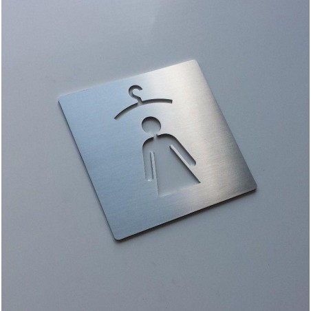 Pictogramme vestiaire femme