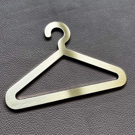 Pictogramme en laiton - Cintre - 100 ou 150mm
