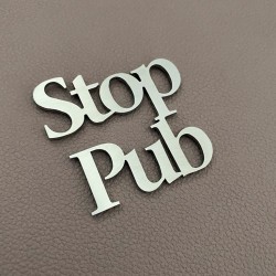 Pictogramme Stop pub 6x6cm